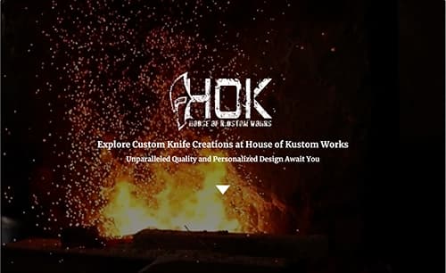 House Of Kustom Works - website by Kevin